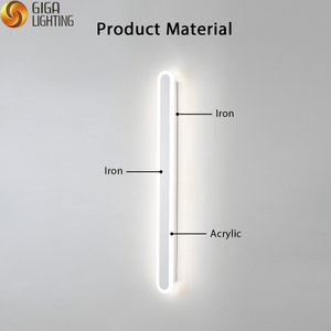 CE Minimalistična moderna tračna stenska svetilka dnevna soba spalnica nočna svetilka nordijska svetilka na hodniku svetilka na stopnišču svetilka spredaj ogledalo Moderna nadgradna LED stropna svetilka